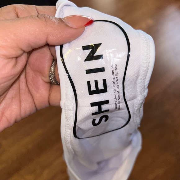 White two piece! Never worn! - Picture 3 of 3